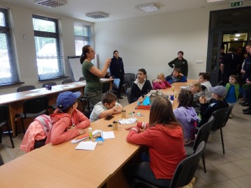 Piknik rodzinny w Lesie Łagiewnickim z okazji Dnia Matki i Dnia Dziecka, zorganizowany we współpracy z Fundacją Dzieciom Idziemy Razem oraz Strażą Miejską w Łodzi 26 maja 2019 r., <p>fot. S. Piskorski</p>